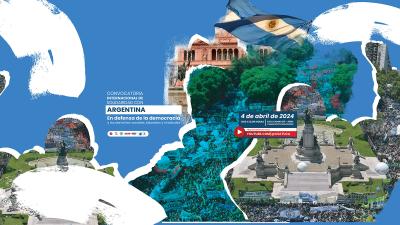 Convocatoria Internacional de solidaridad con Argentina