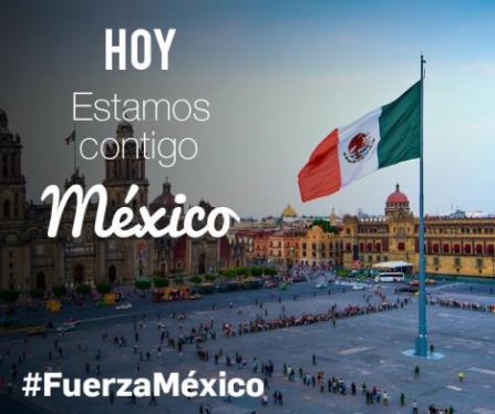 La CGT RA junto con la CSA expresa solidaridad con el pueblo mexicano ante devastador terremoto
