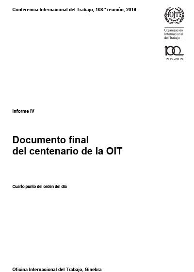 Documento final del centenario de la OIT