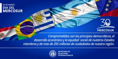 26 de marzo - D&iacute;a del MERCOSUR