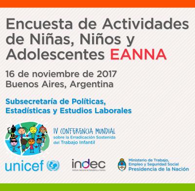 Encuesta de Actividades de Ni&ntilde;as, Ni&ntilde;os y Adolescentes 2017 (EANNA)