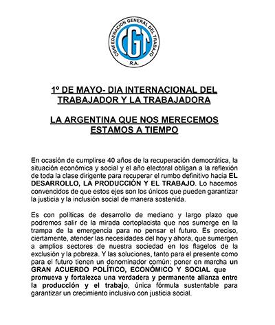 La Argentina que nos merecemos. Estamos a tiempo.