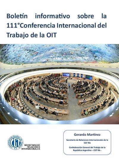 Bolet&iacute;n informativo sobre la 111&deg;Conferencia Internacional del Trabajo de la OIT