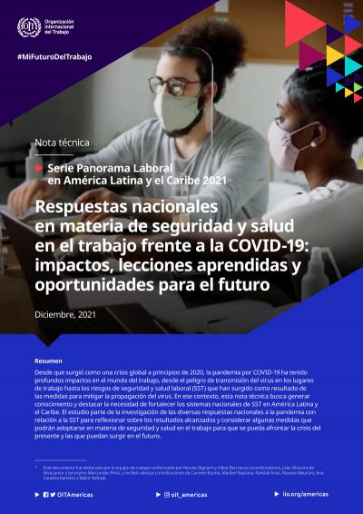 Respuestas nacionales en materia de seguridad y salud en el trabajo frente a la COVID