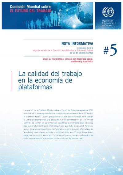 Nota informativa No. 5	